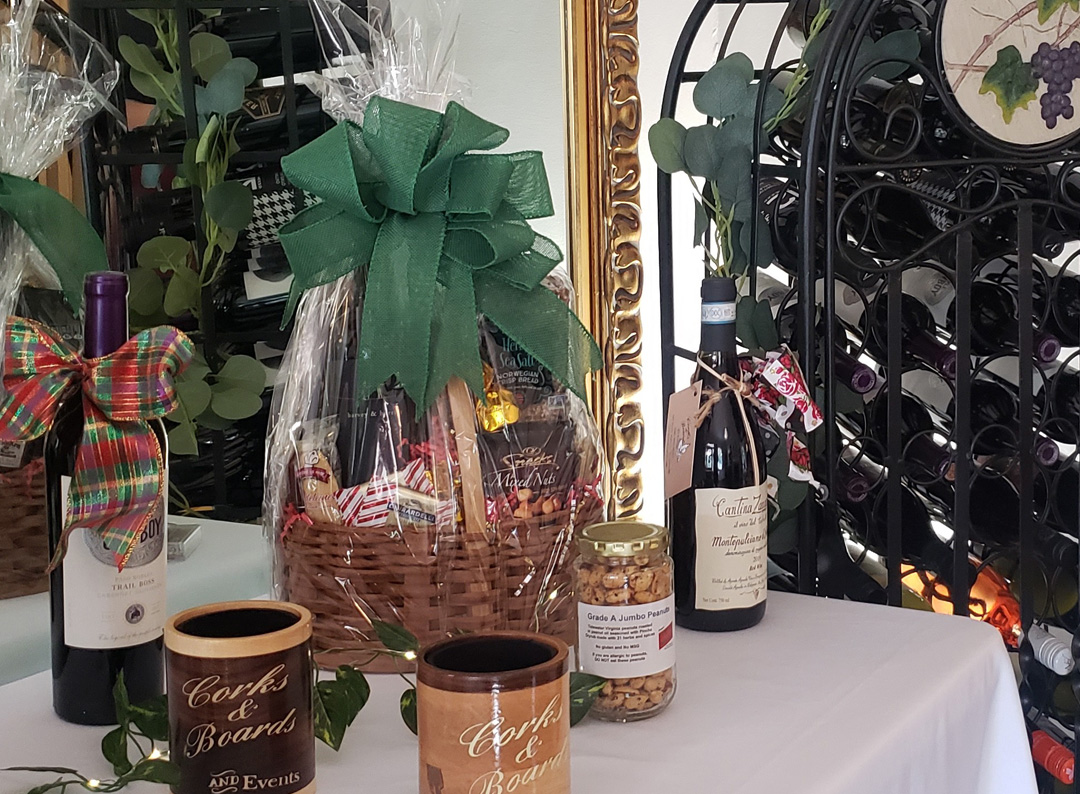 Our Wine gift basket
